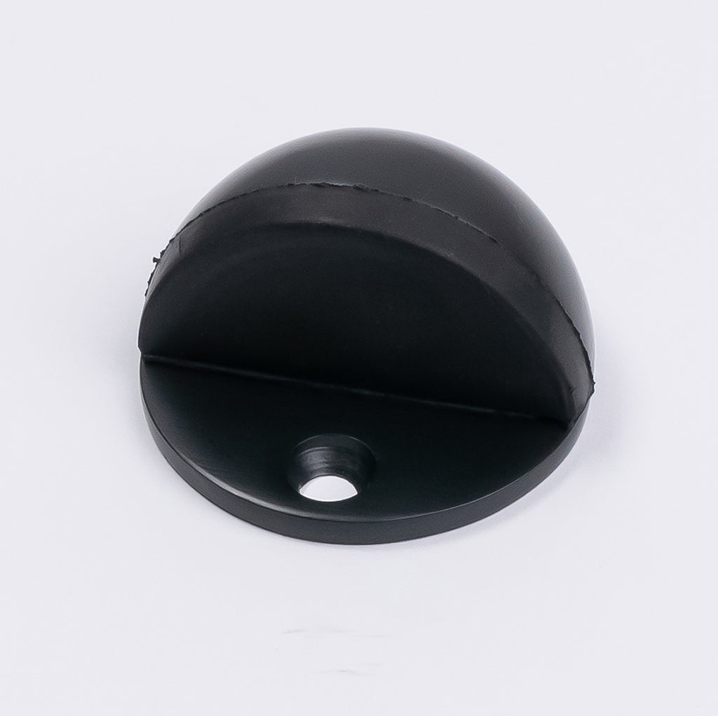 Matt Black Half Moon Door Stop - Manovella