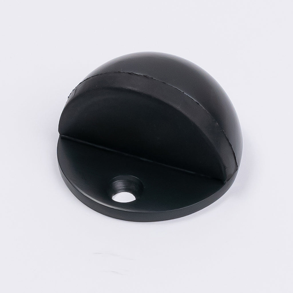 Matt Black Half Moon Door Stop - Manovella