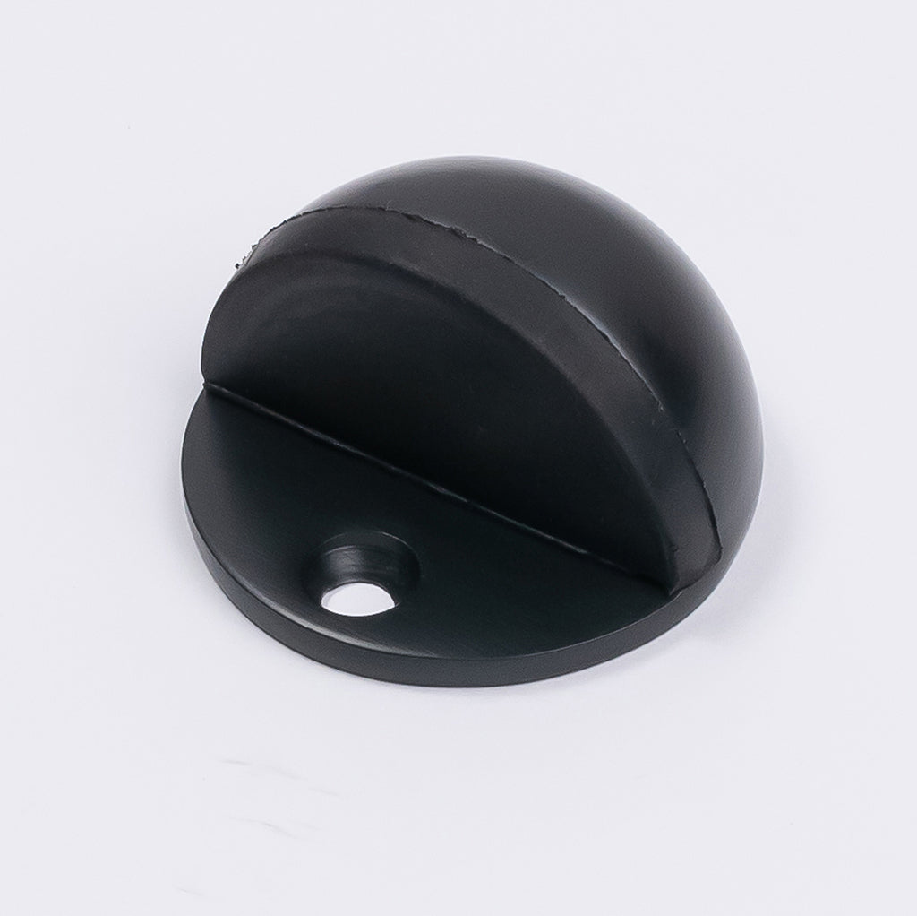 Matt Black Half Moon Door Stop - Manovella