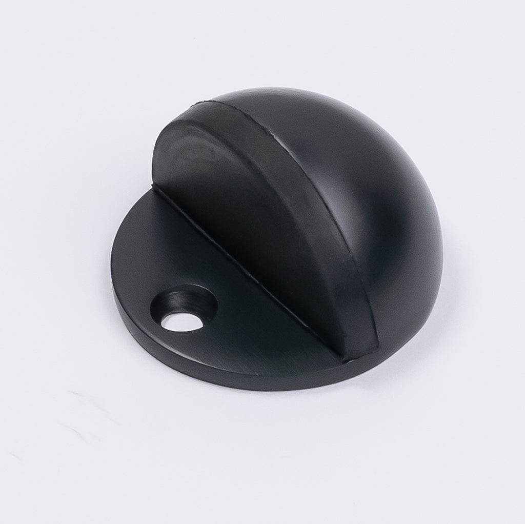 Matt Black Half Moon Door Stop - Manovella