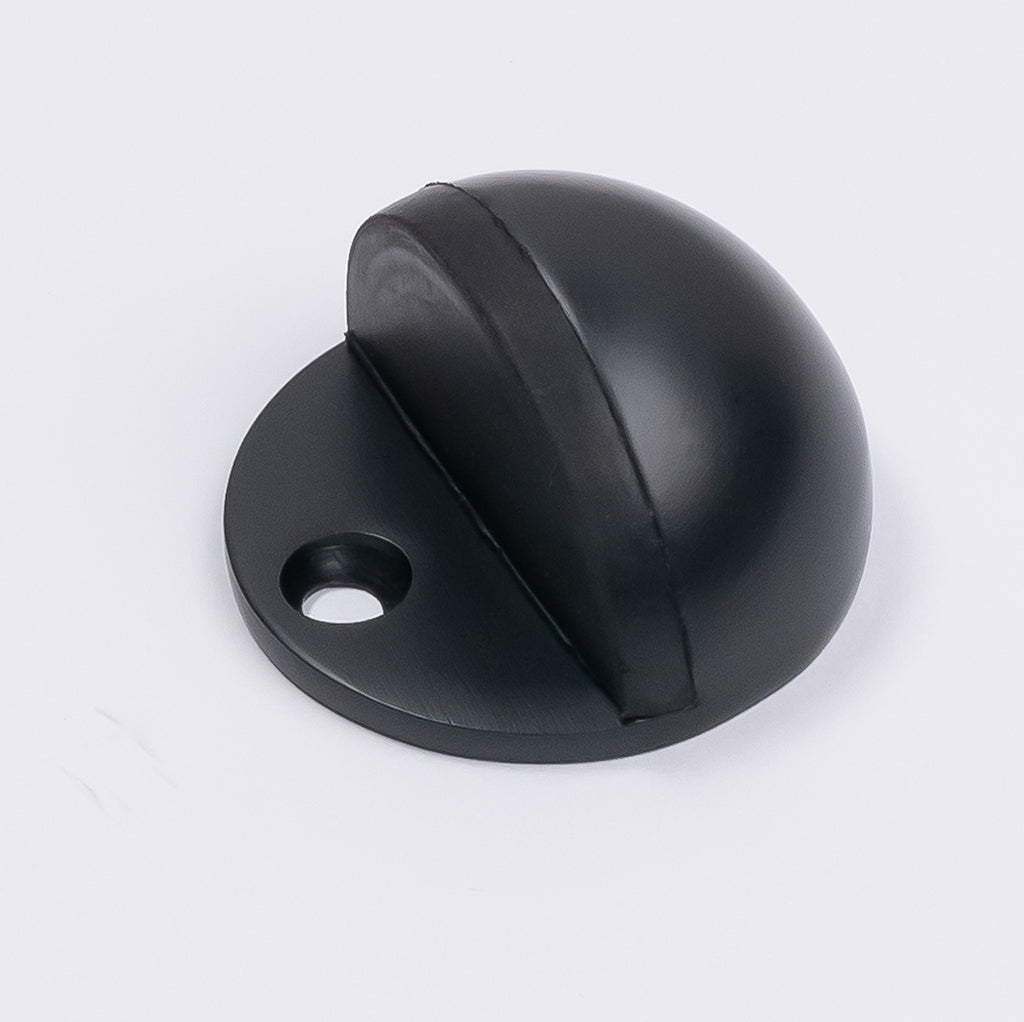 Matt Black Half Moon Door Stop - Manovella