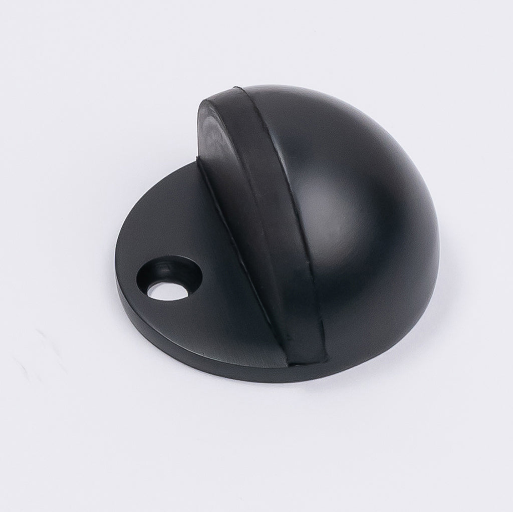 Matt Black Half Moon Door Stop - Manovella