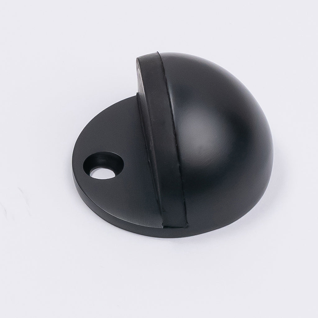 Matt Black Half Moon Door Stop - Manovella