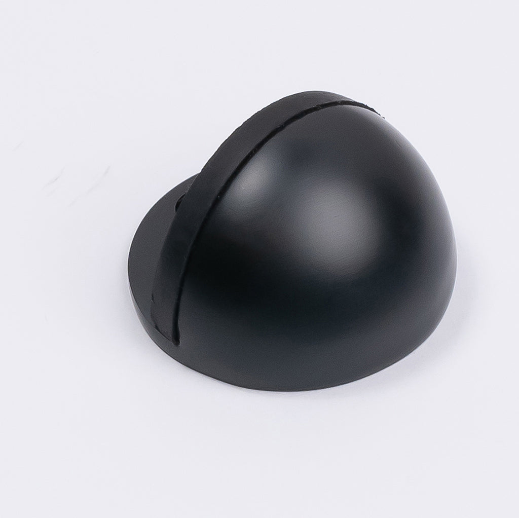 Matt Black Half Moon Door Stop - Manovella