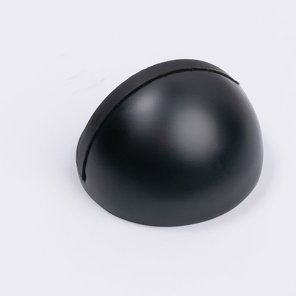 Matt Black Half Moon Door Stop - Manovella