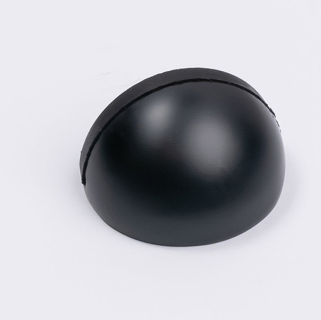 Matt Black Half Moon Door Stop - Manovella