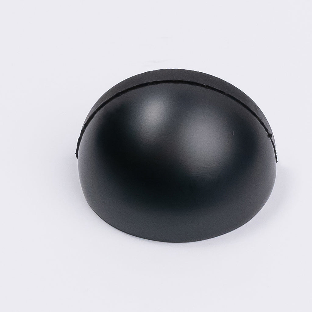 Matt Black Half Moon Door Stop - Manovella