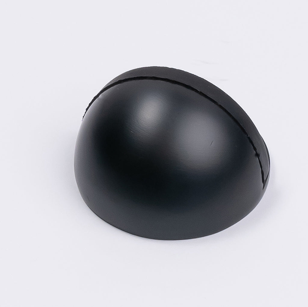 Matt Black Half Moon Door Stop - Manovella