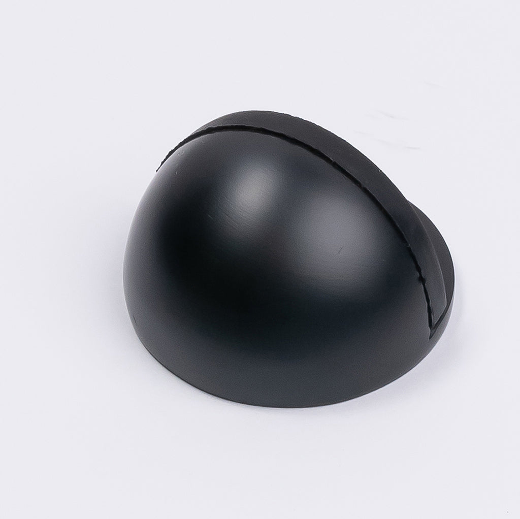 Matt Black Half Moon Door Stop - Manovella