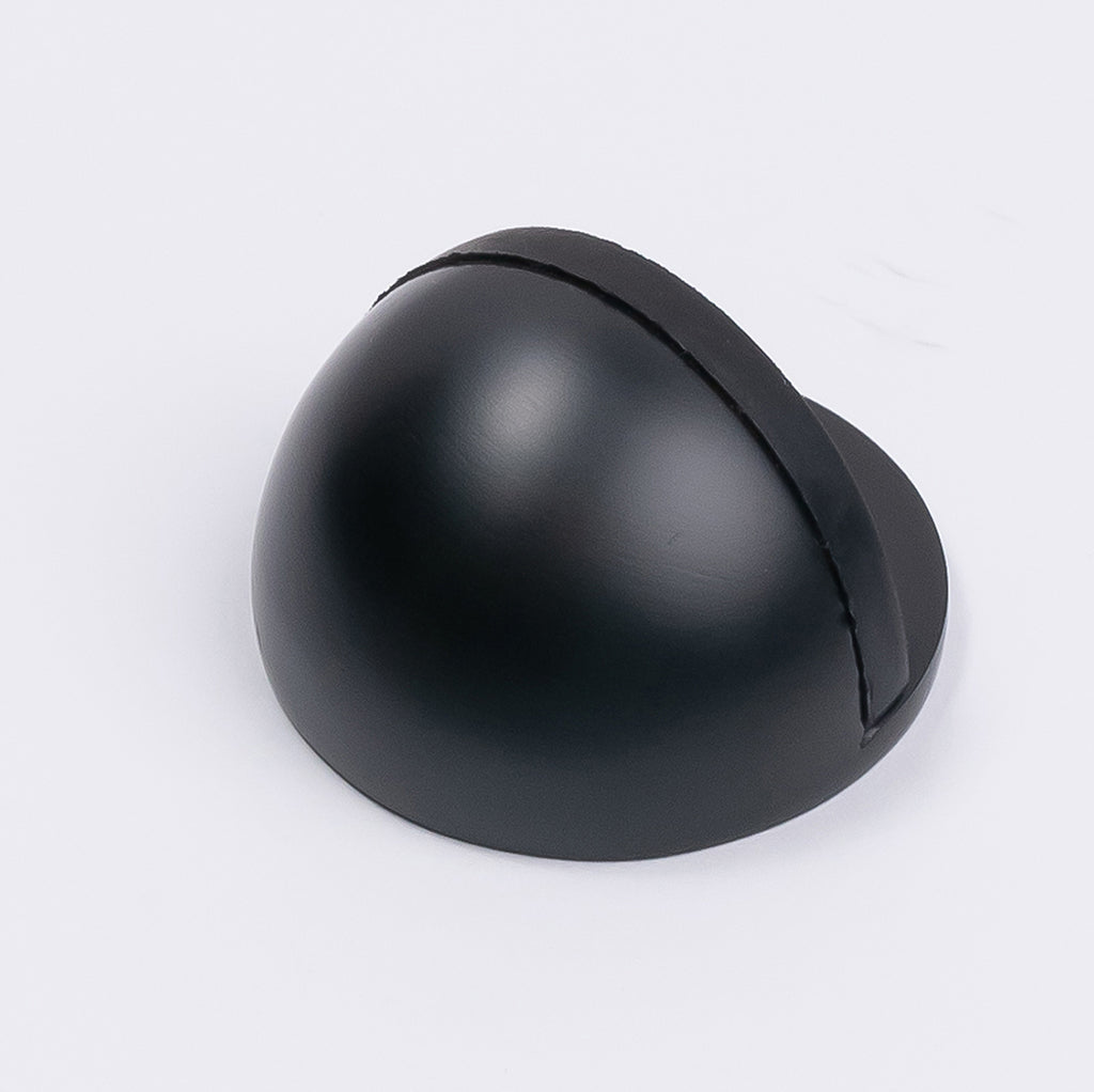 Matt Black Half Moon Door Stop - Manovella