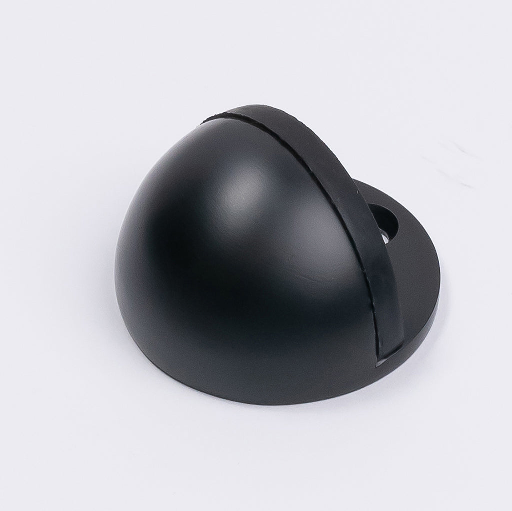 Matt Black Half Moon Door Stop - Manovella