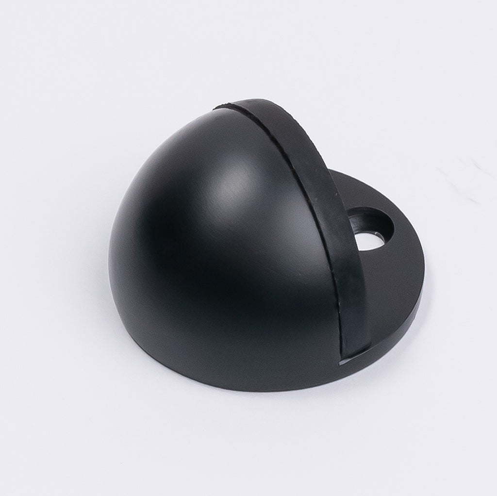 Matt Black Half Moon Door Stop - Manovella