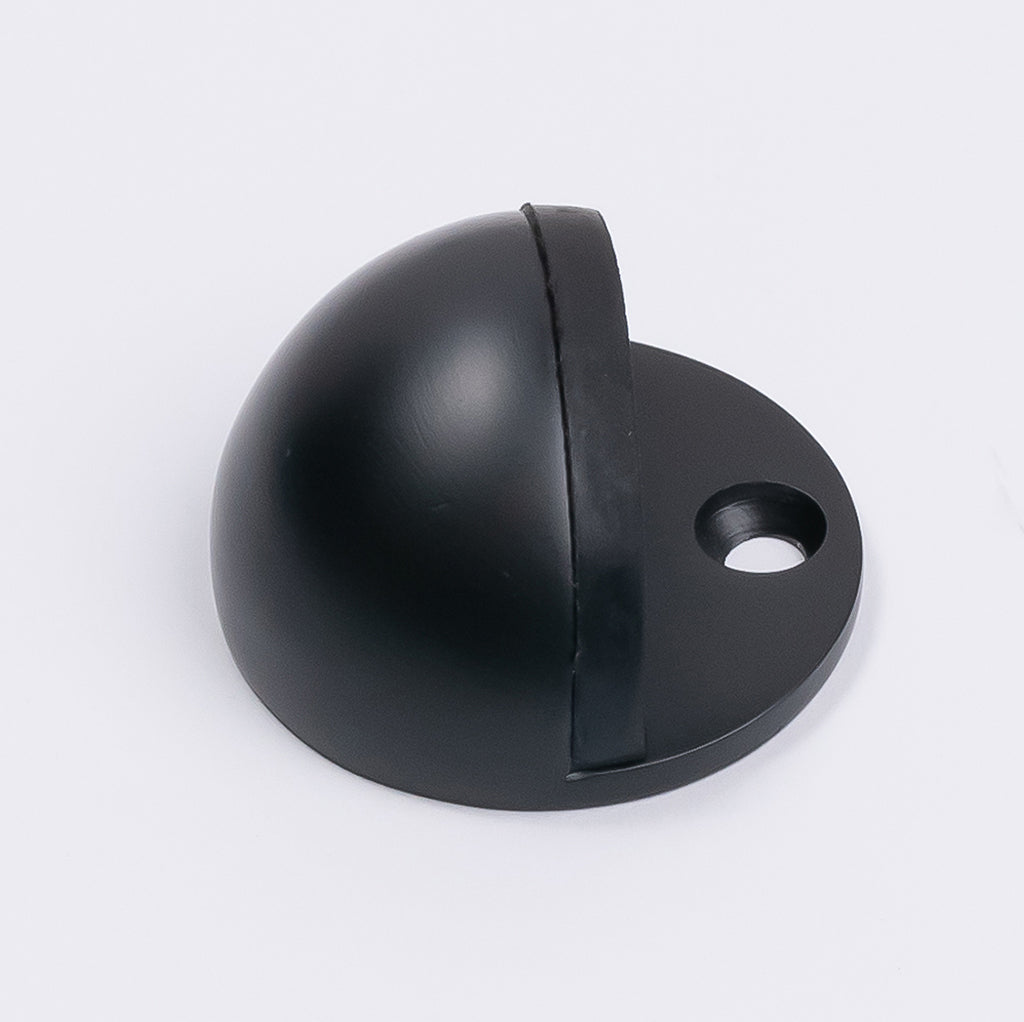 Matt Black Half Moon Door Stop - Manovella