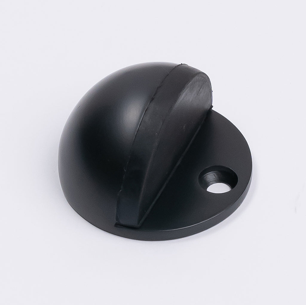 Matt Black Half Moon Door Stop - Manovella