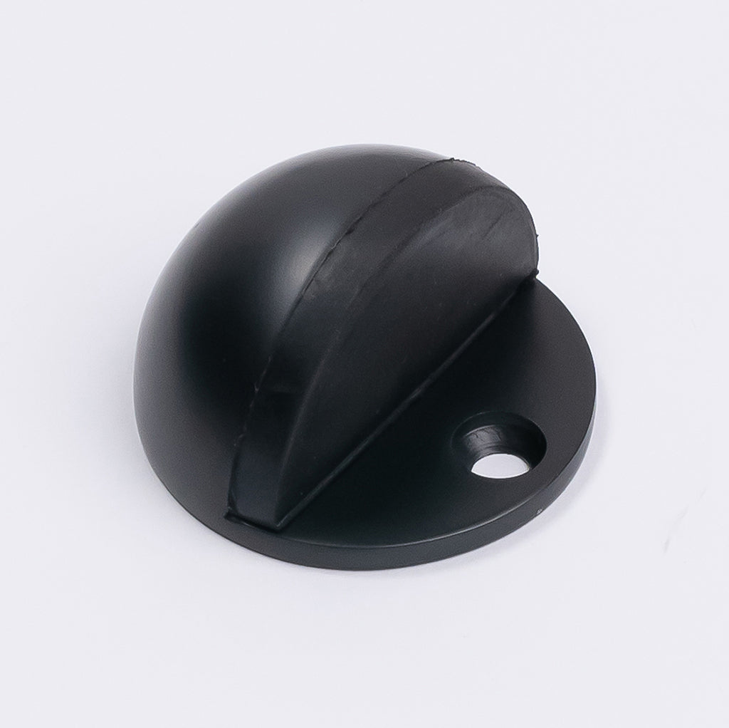 Matt Black Half Moon Door Stop - Manovella