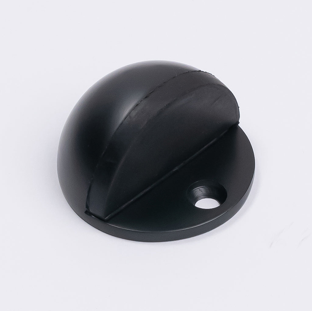 Matt Black Half Moon Door Stop - Manovella