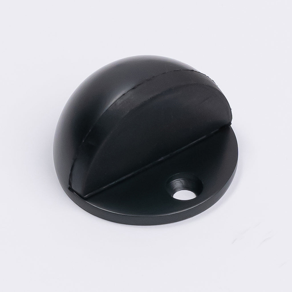 Matt Black Half Moon Door Stop - Manovella