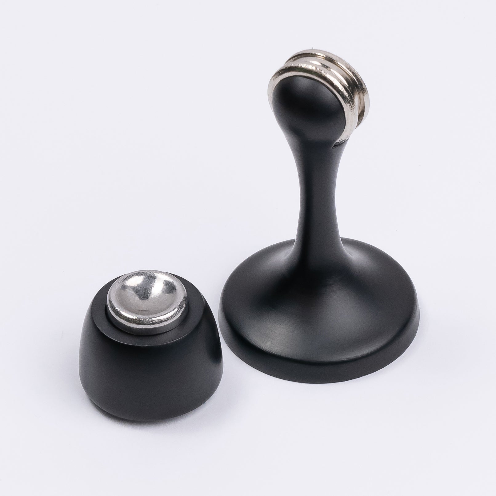 Matt Black Magnetic Door Stop - Manovella