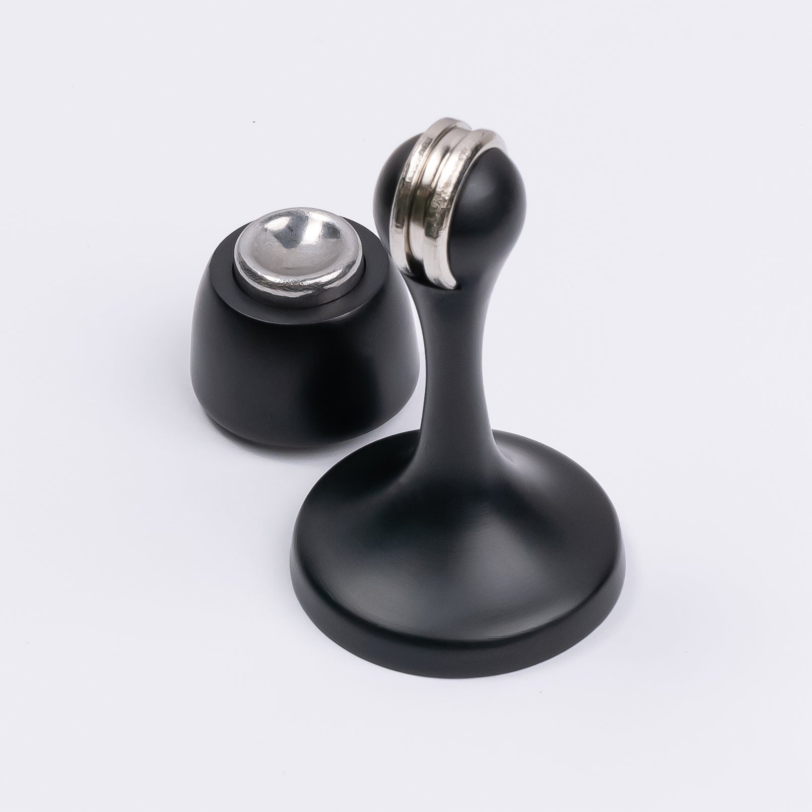 Matt Black Magnetic Door Stop - Manovella