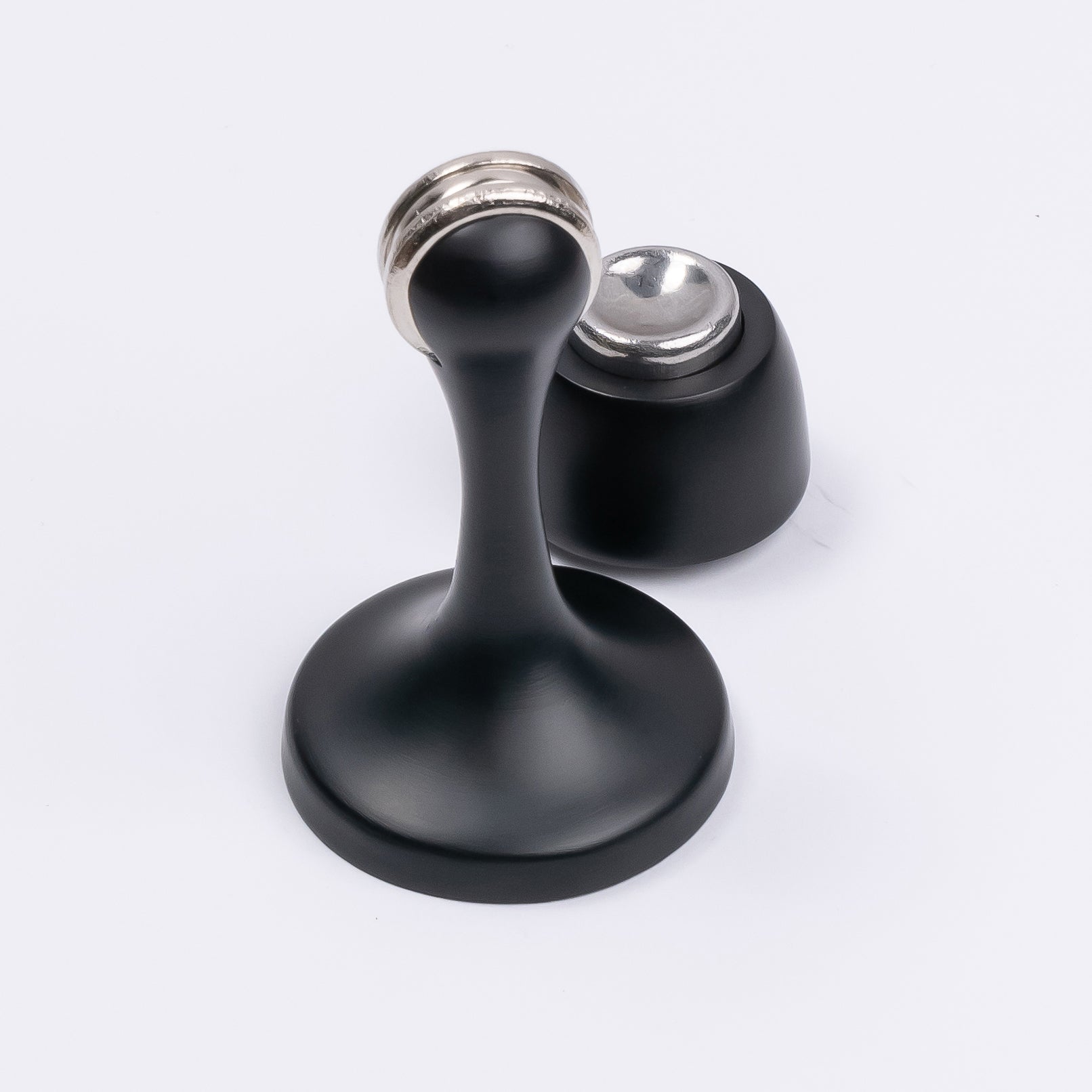 Matt Black Magnetic Door Stop - Manovella