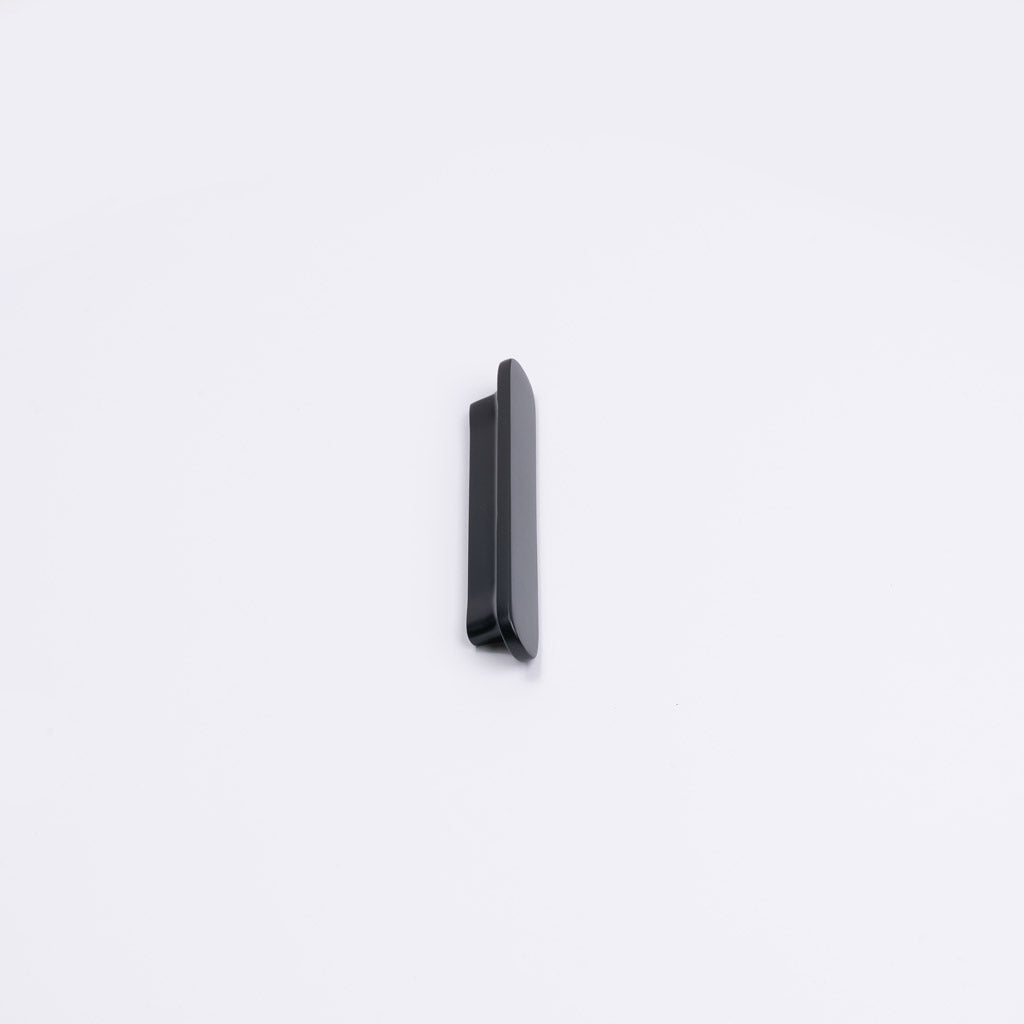 Matt Black Oval Profile Cabinet Pull - Imogen - Manovella