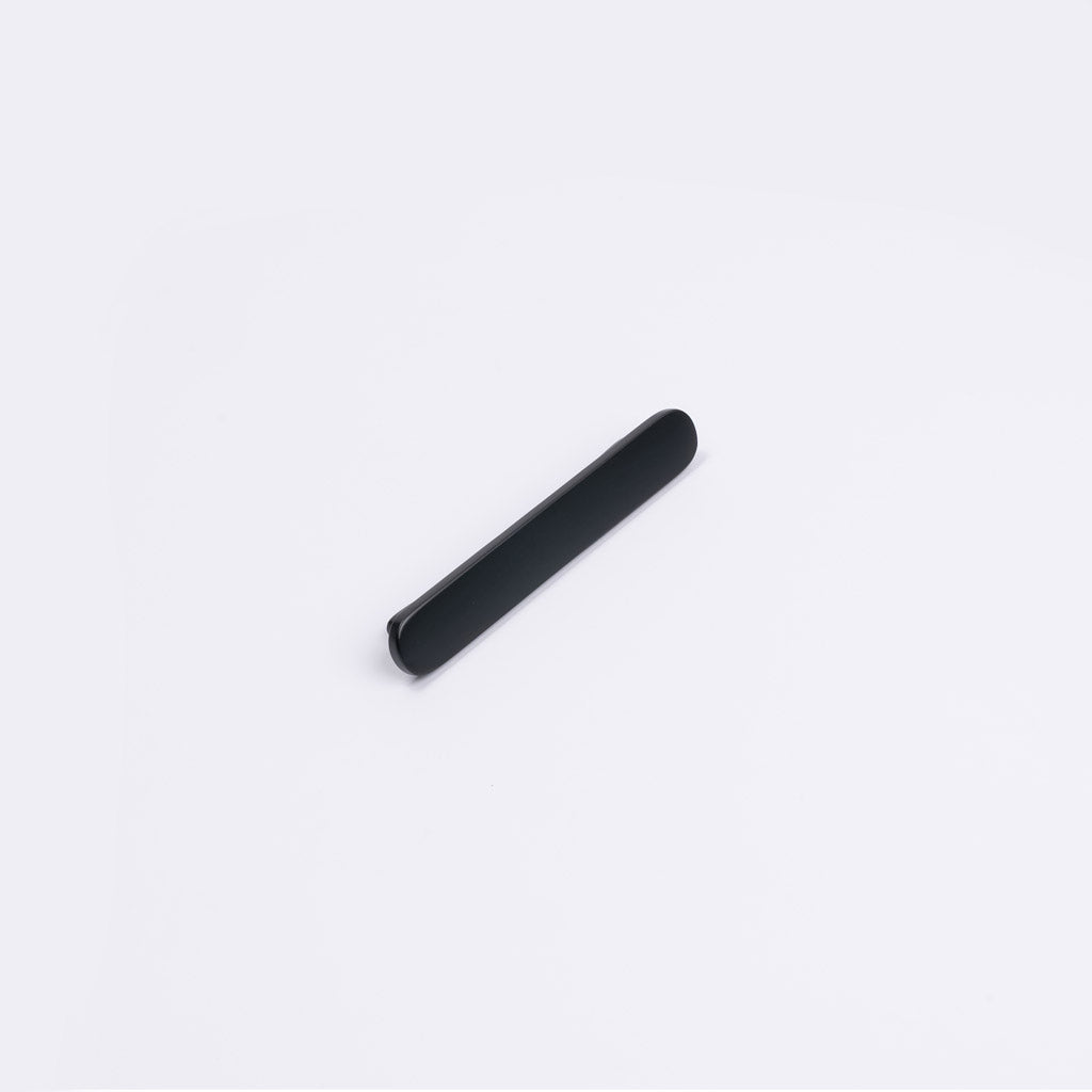 Matt Black Oval Profile Cabinet Pull - Imogen - Manovella