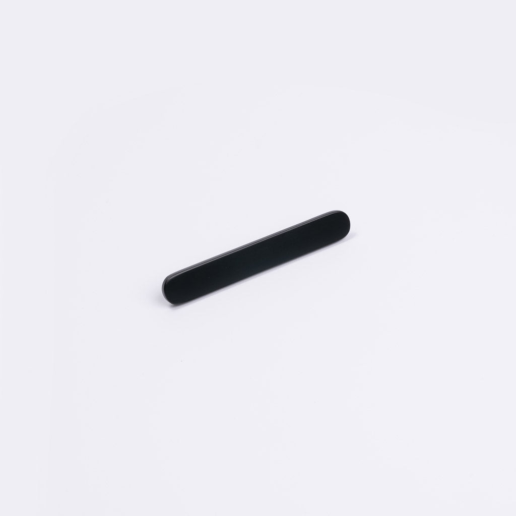 Matt Black Oval Profile Cabinet Pull - Imogen - Manovella