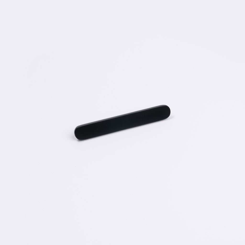 Matt Black Oval Profile Cabinet Pull - Imogen - Manovella