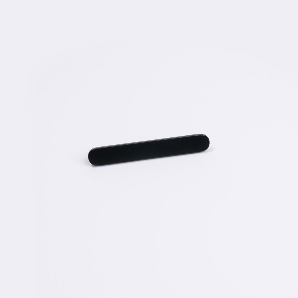 Matt Black Oval Profile Cabinet Pull - Imogen - Manovella