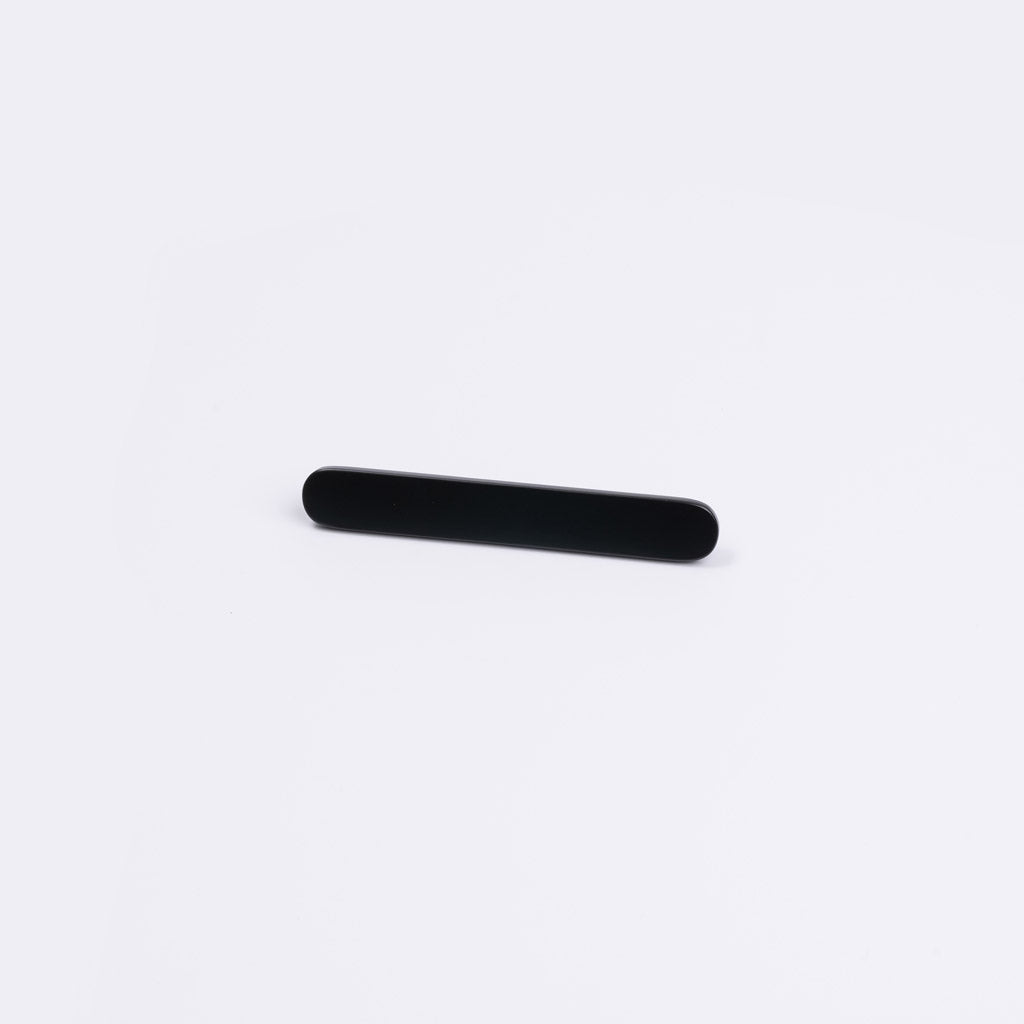 Matt Black Oval Profile Cabinet Pull - Imogen - Manovella