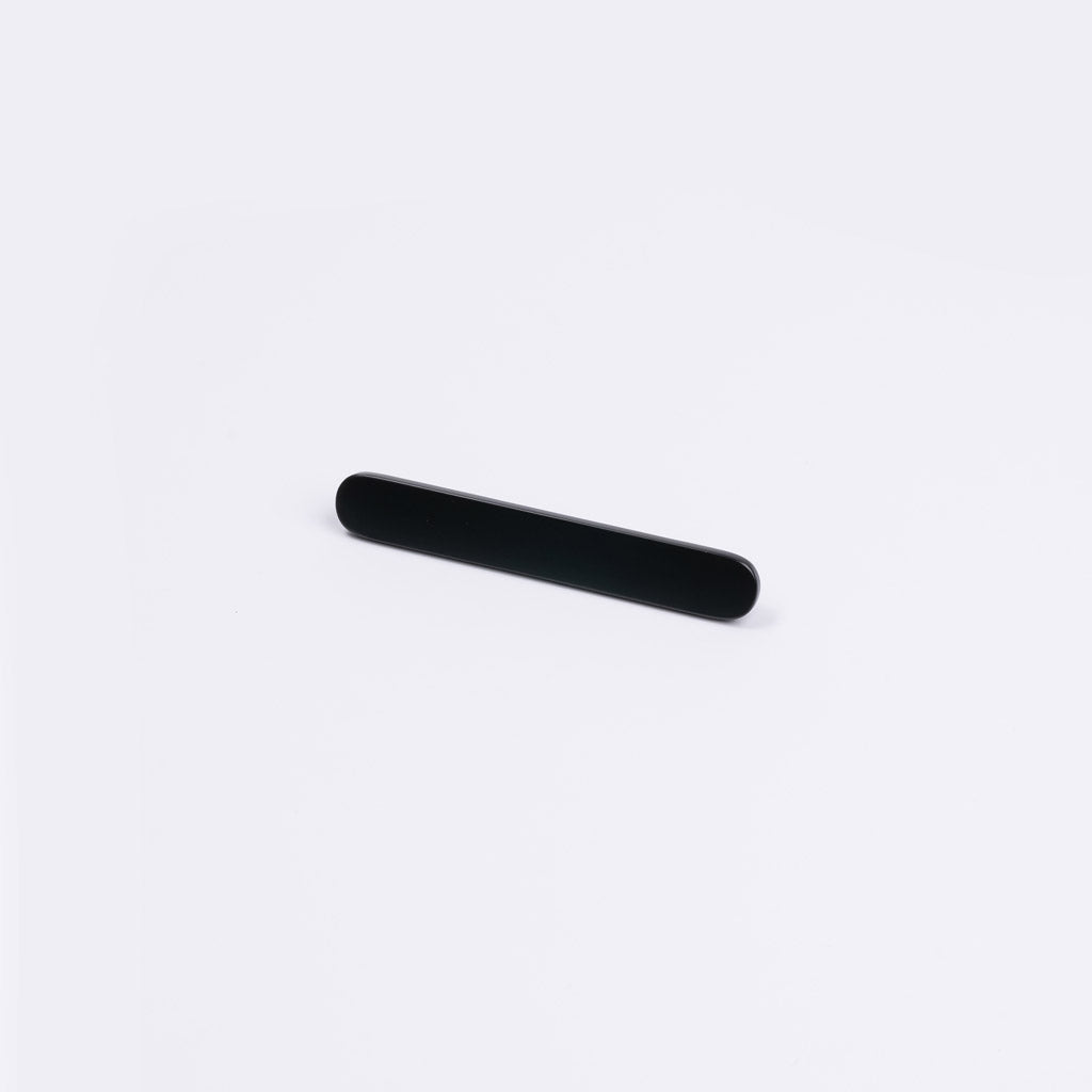 Matt Black Oval Profile Cabinet Pull - Imogen - Manovella