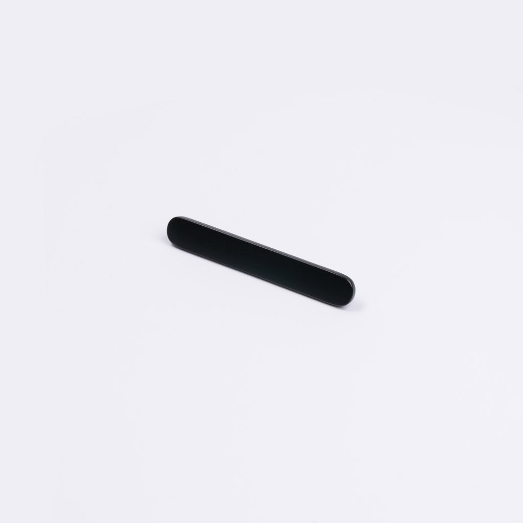 Matt Black Oval Profile Cabinet Pull - Imogen - Manovella