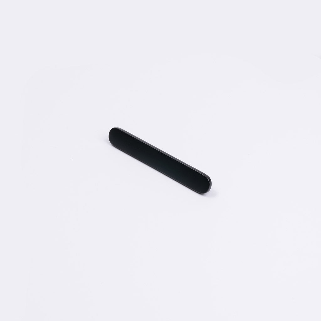 Matt Black Oval Profile Cabinet Pull - Imogen - Manovella