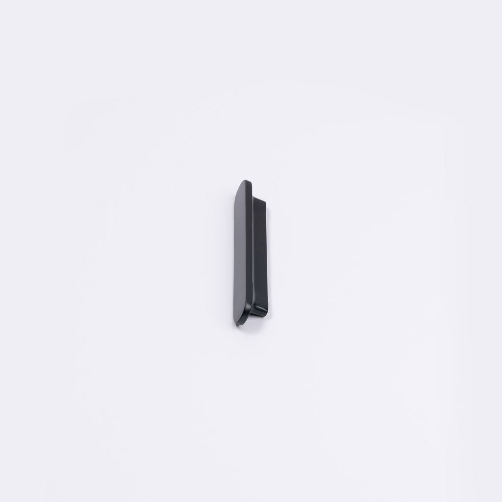 Matt Black Oval Profile Cabinet Pull - Imogen - Manovella