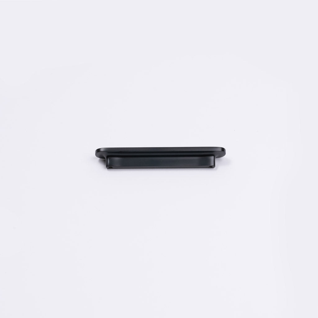 Matt Black Oval Profile Cabinet Pull - Imogen - Manovella