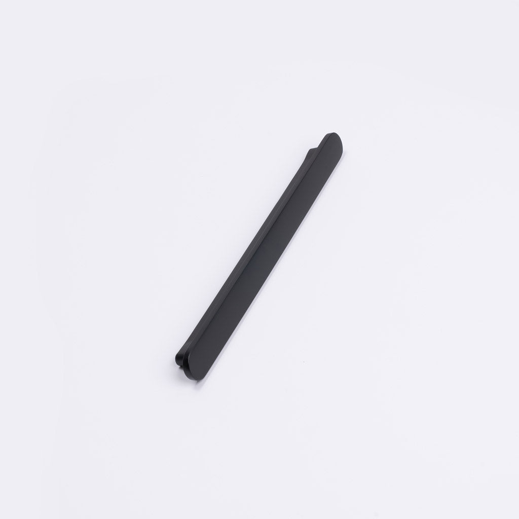 Matt Black Oval Profile Cabinet Pull - Imogen - Manovella