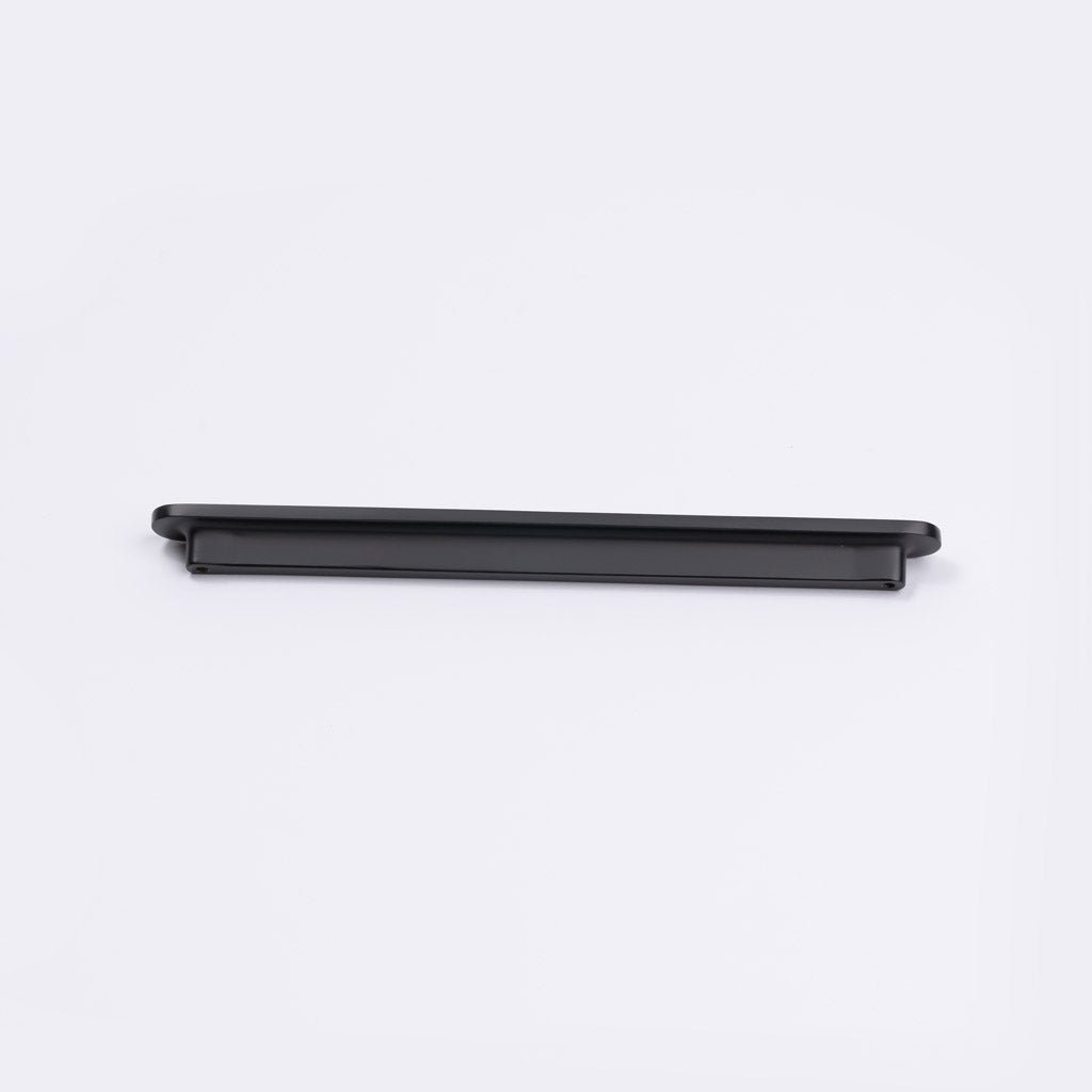 Matt Black Oval Profile Cabinet Pull - Imogen - Manovella