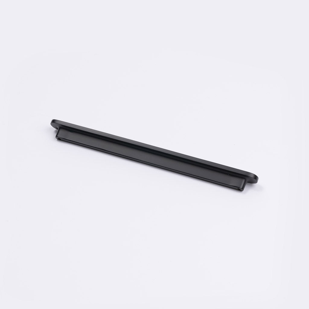 Matt Black Oval Profile Cabinet Pull - Imogen - Manovella