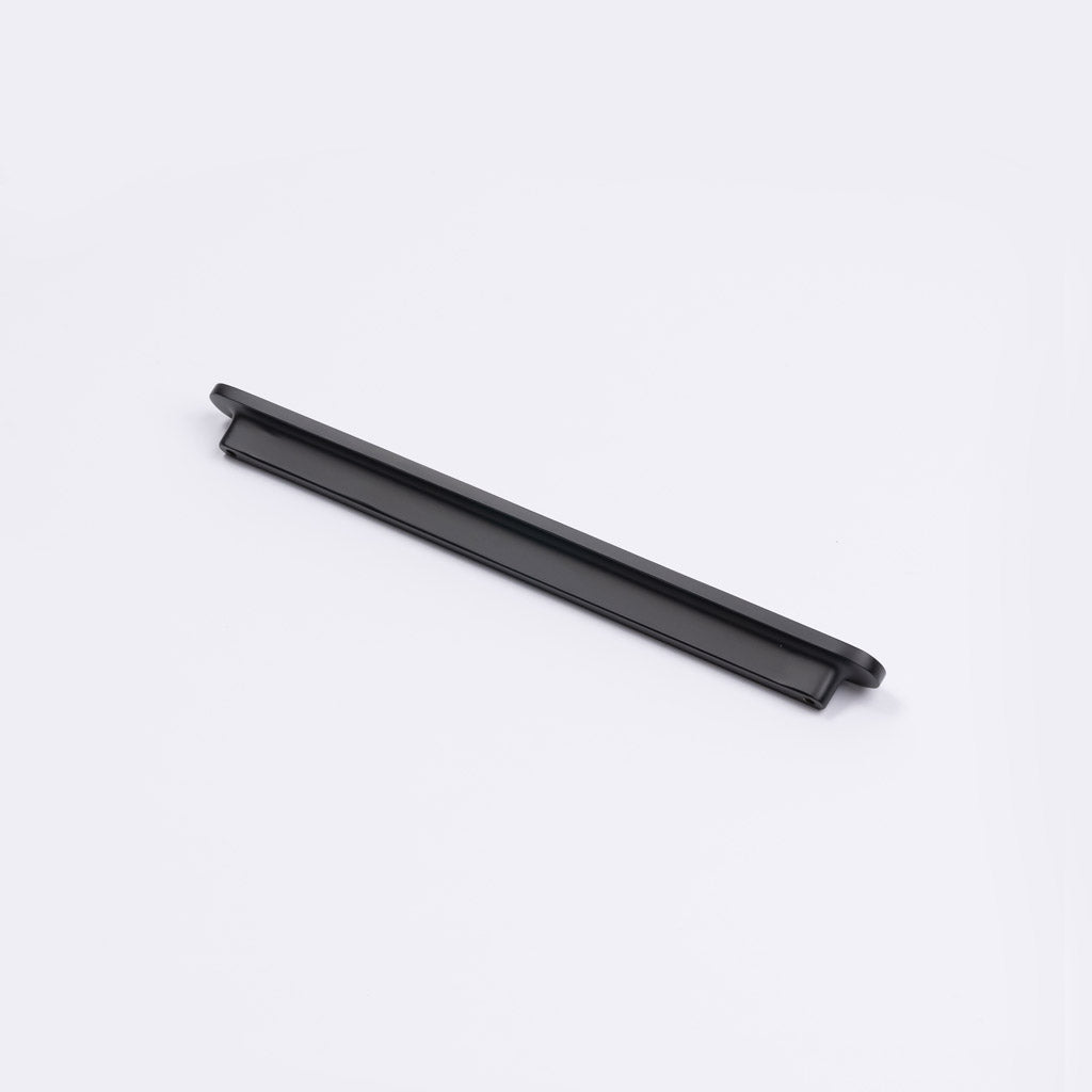 Matt Black Oval Profile Cabinet Pull - Imogen - Manovella