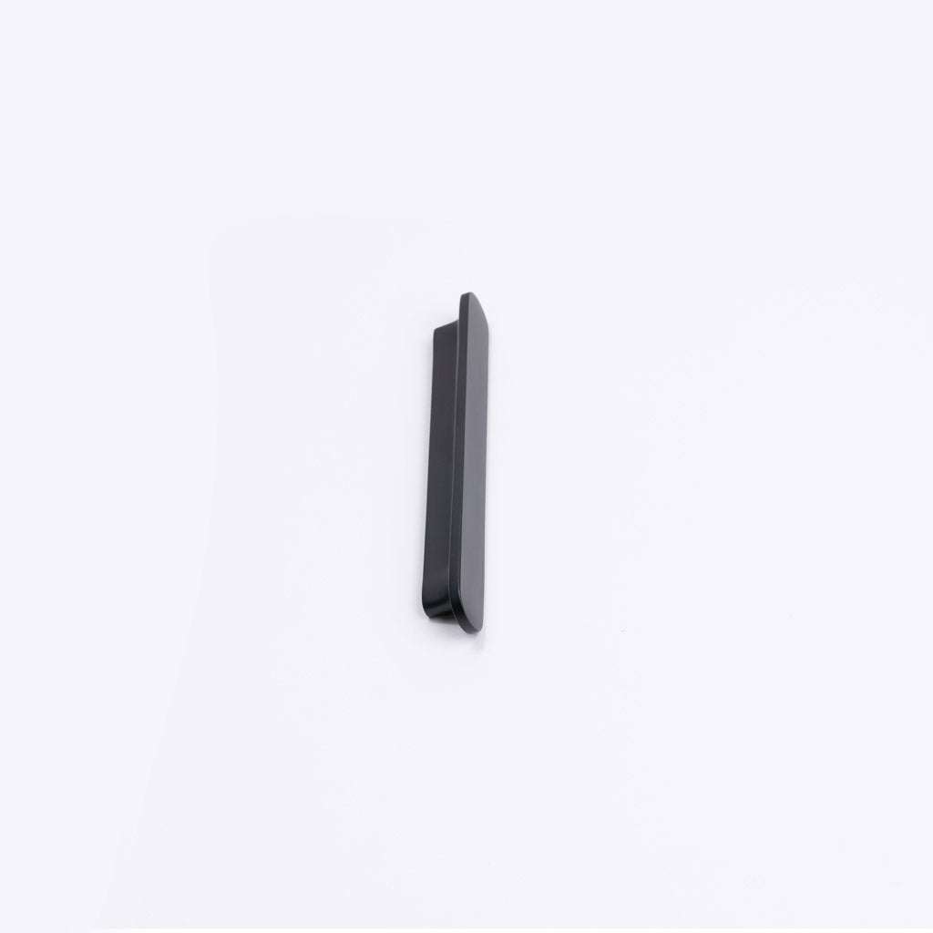 Matt Black Oval Profile Cabinet Pull - Imogen - Manovella