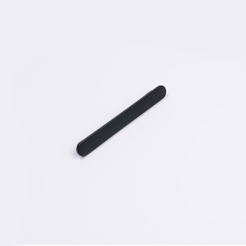 Matt Black Oval Profile Cabinet Pull - Imogen - Manovella