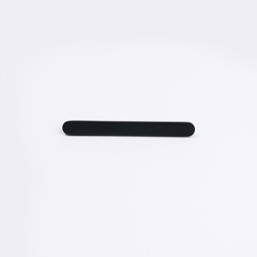 Matt Black Oval Profile Cabinet Pull - Imogen - Manovella