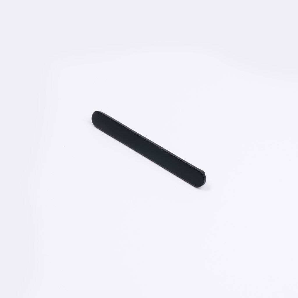 Matt Black Oval Profile Cabinet Pull - Imogen - Manovella