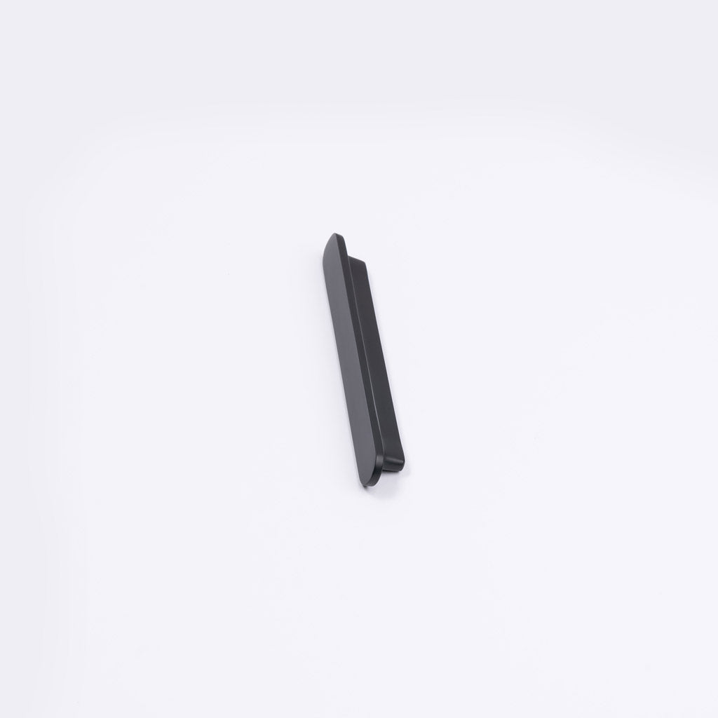 Matt Black Oval Profile Cabinet Pull - Imogen - Manovella