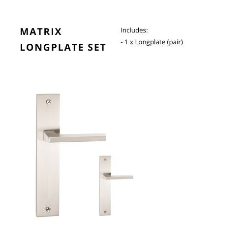 Matrix Longplate Handle By Zanda