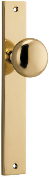 Cambridge Knob - Rectangular Backplate by Iver