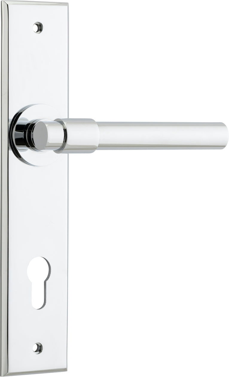 Helsinki Lever - Chamfered Backplate By Iver