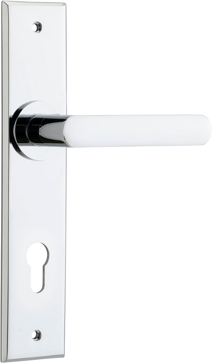 Osaka Lever - Chamfered Backplate By Iver