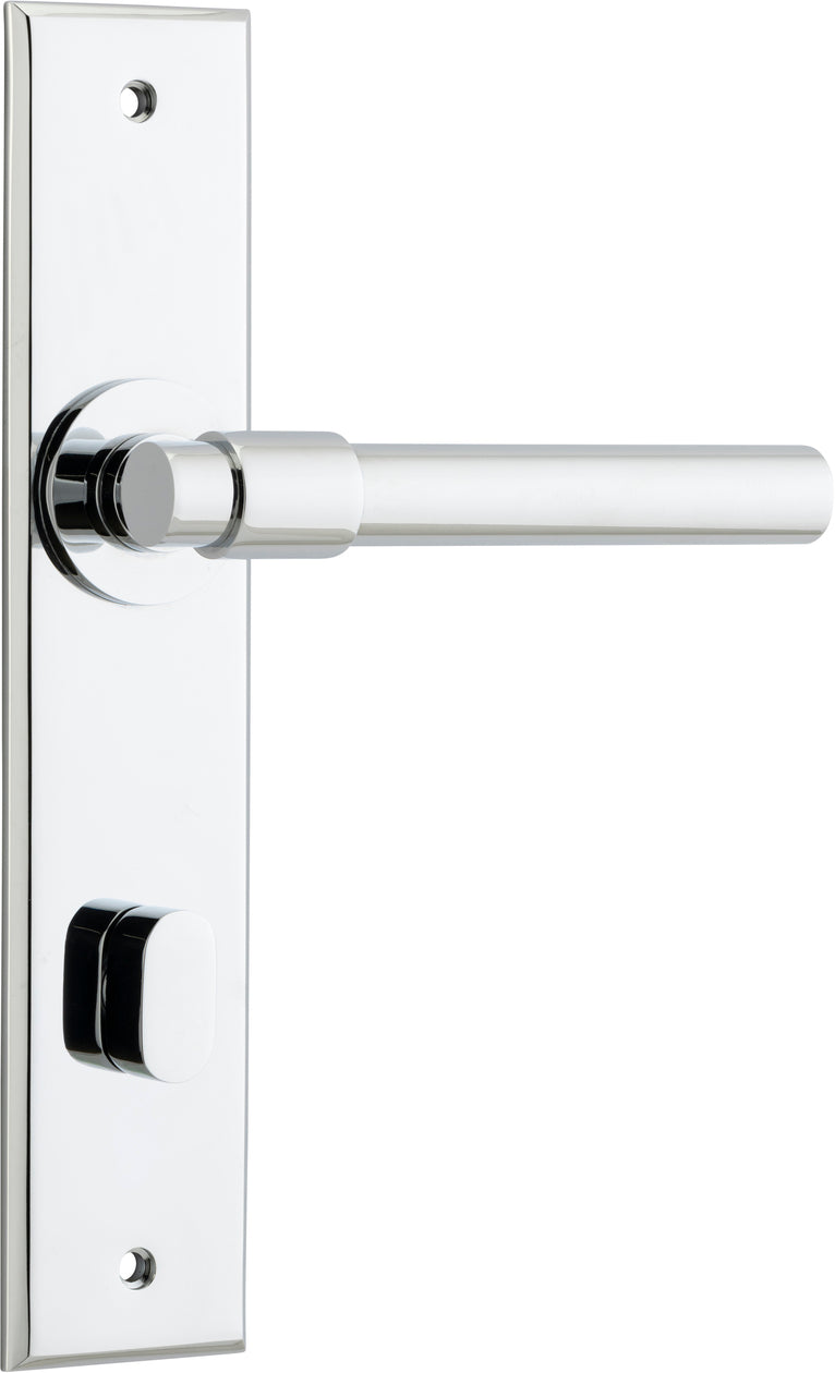 Helsinki Lever - Chamfered Backplate By Iver