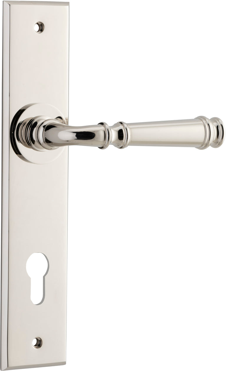 Verona Lever - Chamfered Backplate By Iver
